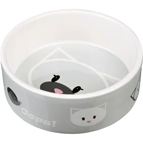 MIMI Keramiknapf mit Katzenkopf 0,3l/12 cm
